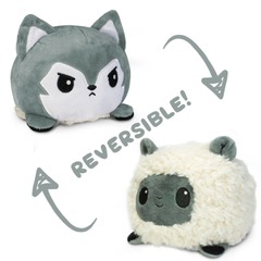 Reversible Plushie Sheep - Wolf